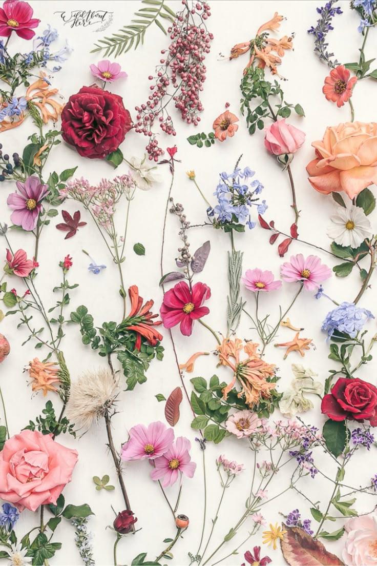 Eternal Embrace of Lush Blossoms